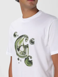 T-shirt Carhartt Wip in cotone con monogram