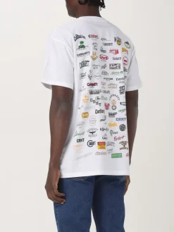 T-shirt Carhartt Wip in cotone con stampa posteriore