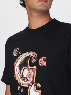 T-shirt Carhartt Wip in cotone con monogram