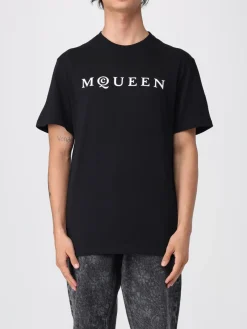 T-shirt casual McQueen in cotone con logo