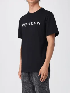 T-shirt casual McQueen in cotone con logo