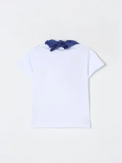 T-shirt con foulard Manuel Ritz in cotone