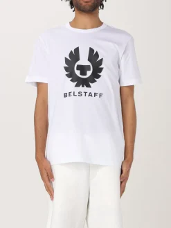 T-shirt con logo Belstaff in cotone