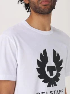 T-shirt con logo Belstaff in cotone