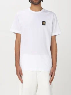 T-shirt con logo Belstaff in cotone