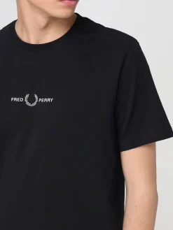 T-shirt con logo Fred Perry
