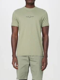 T-shirt con logo Fred Perry