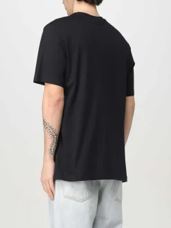 T-shirt con logo MSGM in cotone