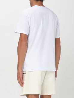 T-shirt con logo MSGM in cotone