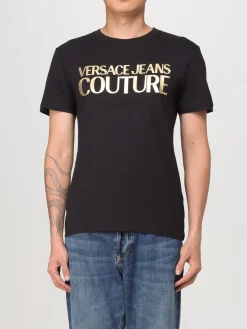 T-shirt con logo Versace Jeans Couture