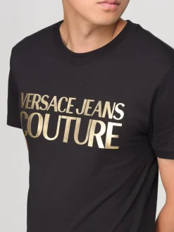 T-shirt con logo Versace Jeans Couture