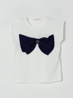 T-shirt con maxi fiocco Liu Jo