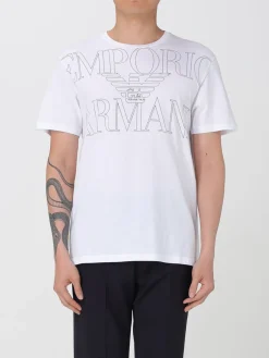 T-shirt con maxi logo Emporio Armani