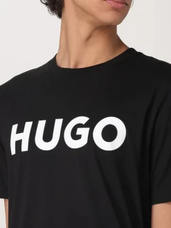T-shirt con maxi logo Hugo