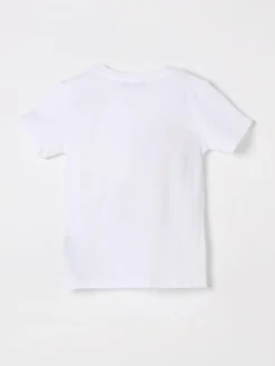 T-shirt con mini logo e bottoni Balmain