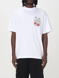 T-shirt con patch MSGM Kids in cotone