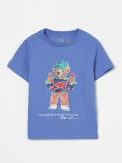 T-shirt con stampa Bear Polo Ralph Lauren