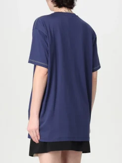 T-shirt con stampa slogan Elisabetta Franchi