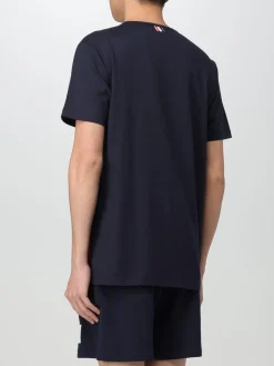 T-shirt con tasca a toppa Thom Browne