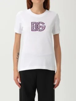 T-shirt DG in cotone Dolce & Gabbana