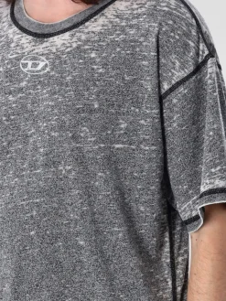 T-shirt Diesel in cotone con logo