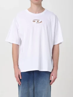 T-shirt Diesel in cotone con logo