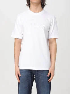T-shirt Diesel in cotone con Oval D
