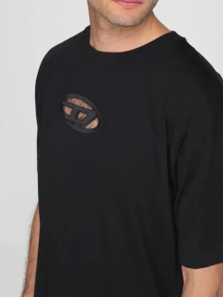 T-shirt Diesel in cotone con logo