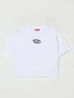 T-shirt Diesel in cotone con logo