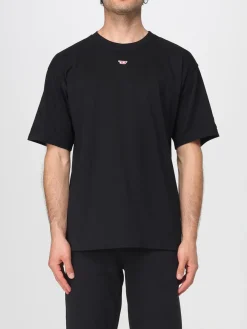 T-shirt Diesel in cotone con monogram