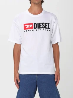 T-shirt Diesel in cotone con logo