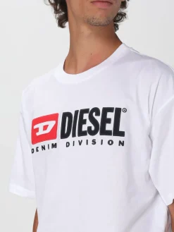T-shirt Diesel in cotone con logo