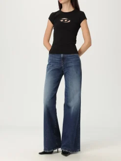 T-shirt Diesel in cotone Oval D