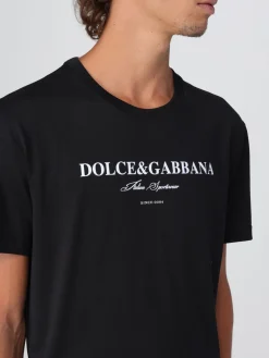 T-shirt Dolce & Gabbana in cotone con logo