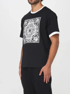 T-shirt Dolce & Gabbana in cotone con stampa Maiolica