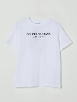 T-shirt Dolce & Gabbana in cotone con logo
