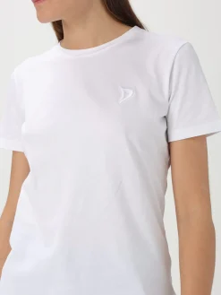 T-shirt Dondup in cotone con logo ricamato