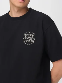 T-shirt Drôle De Monsieur in cotone con logo