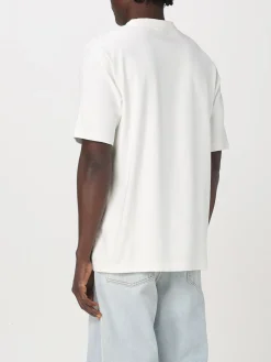 T-shirt Drole De Monsieur in cotone con logo