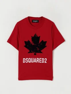T-shirt Dsqaured2 in cotone con logo