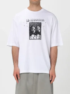 T-shirt Dsquared2 in cotone con stampa