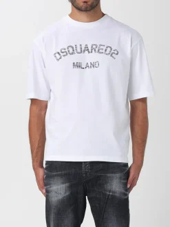 T-shirt Dsquared2 in cotone con logo
