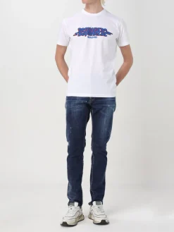 T-shirt Dsquared2 in cotone con logo