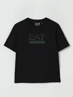 T-shirt EA7 in cotone con logo