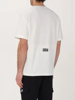 T-shirt EA7 in jersey con logo