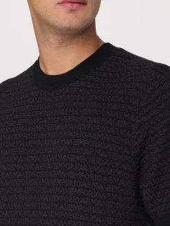 T-shirt Emporio Armani in misto cotone e seta