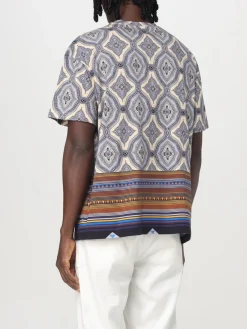 T-shirt Etro in cotone stampato