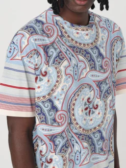 T-shirt Etro in cotone stampato