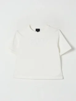 T-shirt Fay Junior in cotone con logo