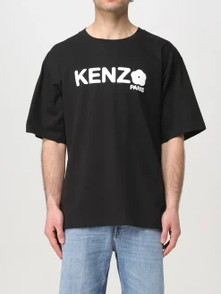 T-shirt Fiore Kenzo Paris in cotone